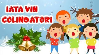 Iata vin colindatori Florile dalbe  Colinde si cantece pentru copii 2019 [upl. by Ayortal]