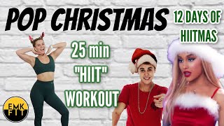 CHRISTMAS POP HIIT WORKOUT [upl. by Man]