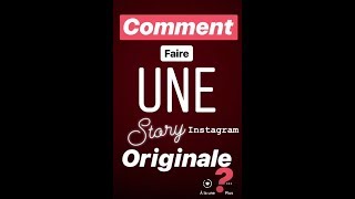 Tuto  comment réussir sa story Instagram [upl. by Anatole581]