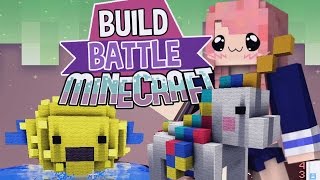 Pufferfish  Build Battle  Minecraft Building Minigame [upl. by Dnalon757]