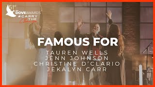 Tauren Wells quotFamous For I Believequot 51st Dove Awards [upl. by Olympias226]