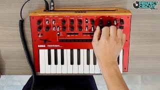 Korg Monologue Analog Synth Demo [upl. by Stamata922]