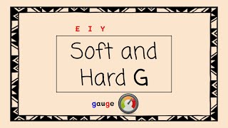 Soft and Hard G  4 Minute Phonics [upl. by Cappello]