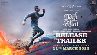 Radhe Shyam Telugu Release Trailer  Prabhas  Pooja Hegde  Radha Krishna  11th March Release [upl. by Muscolo]