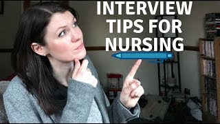 Nursing Interview Tips  Getting into University [upl. by Yesrej]