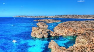 Comino by Drone  Die Paradiesinsel zwischen Malta und Gozo [upl. by Mascia]