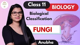 Class 11  Kingdom Fungi  NCERT [upl. by Matilde]