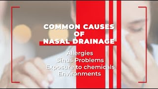 Solving Nasal Drainage Issues [upl. by Arrac617]