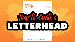 Create a Letterhead in Adobe Illustrator CC [upl. by Blandina]