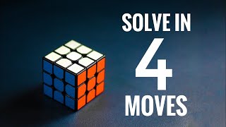 How to Solve a Rubik’s Cube in 4 Moves [upl. by O'Donovan]