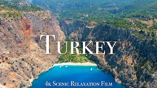 Turkey 4K  Scenic Relaxation Film With Calming Music [upl. by Onfroi]