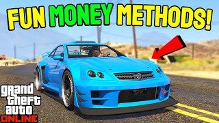 10 Fun Ways to Make Money In GTA Online [upl. by Esyle]