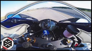 Yamaha R6 TOP SPEED CHALLENGE [upl. by Yrtsed]