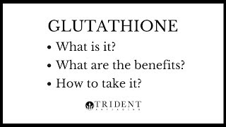 Glutathione The AntiAging Secret You Need to Know [upl. by Morgen]