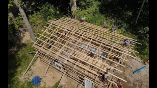 Pole Barn Construction and Instruction Trusses and Roof Framing [upl. by Lubbi]