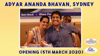 Adyar Ananda Bhavan  Opening Photo Tour  Sydney  Australia [upl. by Onurb]