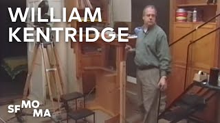 William Kentridge transformation with animation [upl. by Yllrebmik]