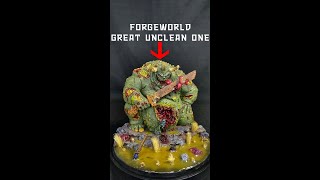 ForgeWorld Great Unclean One [upl. by Yngad]