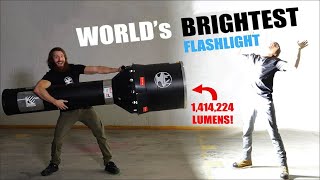 Worlds BRIGHTEST Flashlight [upl. by Aciras]