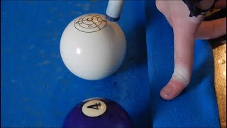 How to Curve the Cue Ball  Exactly Where to Hit [upl. by Irollam]