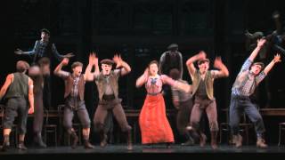 Disneys NEWSIES on Broadway  quotKing of New Yorkquot [upl. by Nima]