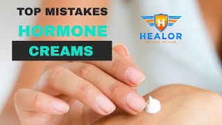 Top Mistakes to Avoid When Applying Hormone Creams [upl. by Trammel669]