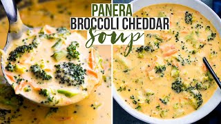 30 Minute Broccoli Cheddar Soup Better than Panera [upl. by Ramedlaw485]