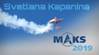 MAKS 2019 ✈️ Svetlana Kapanina The Ultimate Russian Ballerina  HD 50fps [upl. by Xenos]