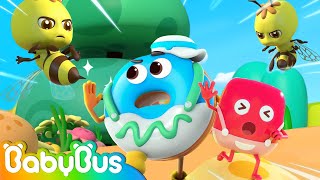 Colorful Candy Rescue Mission 🍔🍩🍟  Kids Cartoon  Learn Colors  Nursery Rhymes  for Kids BabyBus [upl. by Leticia817]