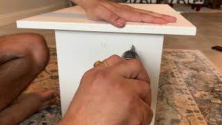 How To Assemble And Install IKEA BESTA Cabinet Drawer [upl. by Noraa]