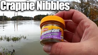 First time Fishing with Powerbait Crappie Nibbles  Does it Work [upl. by Broome]