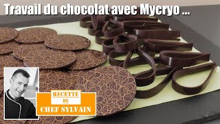 Travail du chocolat facile  Avec Chef Sylvain [upl. by Melosa863]