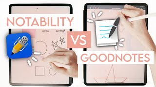 NOTABILITY VS GOODNOTES 5  Best iPad NoteTaking App 2021 [upl. by Accebor]