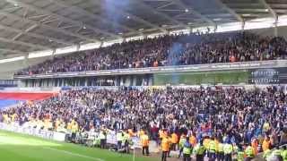 BOLTON V BIRMINGHAM  INJURY TIME EQUALISING GOAL CELEBRATIONS [upl. by Bethanne415]