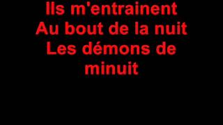 Paroles  Lyrics Emile amp Image  Les demons de minuit [upl. by Dnalro]