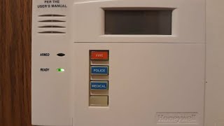 Replace Honeywell Ademco Alarm Battery [upl. by Ramos144]