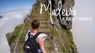 The 5 best hikes of Madeira  World Wanderista [upl. by Niamert]