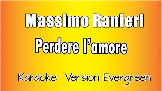 Massimo Ranieri  Perdere lamore versione Karaoke Academy Italia [upl. by Halilahk211]