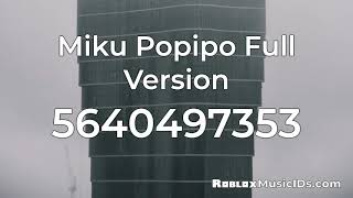 20 Popular Miku Roblox Music CodesIDs Working 2021 [upl. by Anaujait]