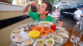 Americas Best Oysters 🦪 SEAFOOD TOUR in Charleston South Carolina [upl. by Derek]