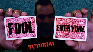 They Will Never Guess How You Did This FoolingEasy Card Trick REVEALED Tutorial By Spidey [upl. by Ashmead]