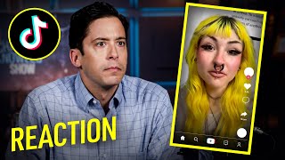 LOL SATANIC TikTok REACTIONS  Michael Knowles [upl. by Ahsenyt]