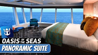 Oasis of the Seas  Ultimate Panoramic Suite Tour amp Review 4K  Royal Caribbean Cruise [upl. by Jakoba]