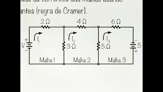 FBNET  Ed EXTRA  Leis de Kirchhoff no circuito de 3 malhas [upl. by Kcirdot]