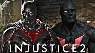 Injustice 2 Online  EPIC BATMAN BEYOND LOADOUT [upl. by Rika486]