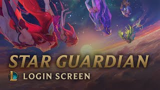 Star Guardian Burning Bright  Login Screen  League of Legends [upl. by Simson380]