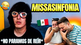 🇪🇸 REACCIÓN a MISSASINFONIA 🇲🇽 OLVIDÉ que había COMPRADO ESTAS COSAS 7 😂 morimos de risa [upl. by Bopp547]