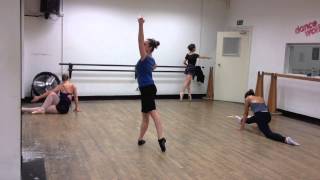 Chassé En Tournant ballet class tutorial intermediate level [upl. by Htebazile]