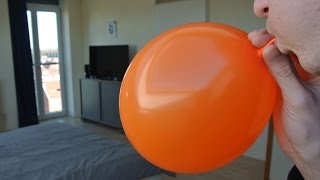 Inflating balloon sound effect stereo HQ 96kHz [upl. by Neuberger]