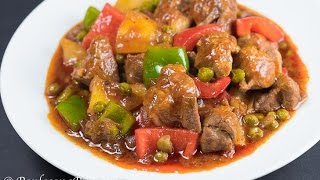 Pork Mechado  Mechadong Baboy Recipe  How to Cook Mechado  Panlasang Pinoy [upl. by Anirehtak]